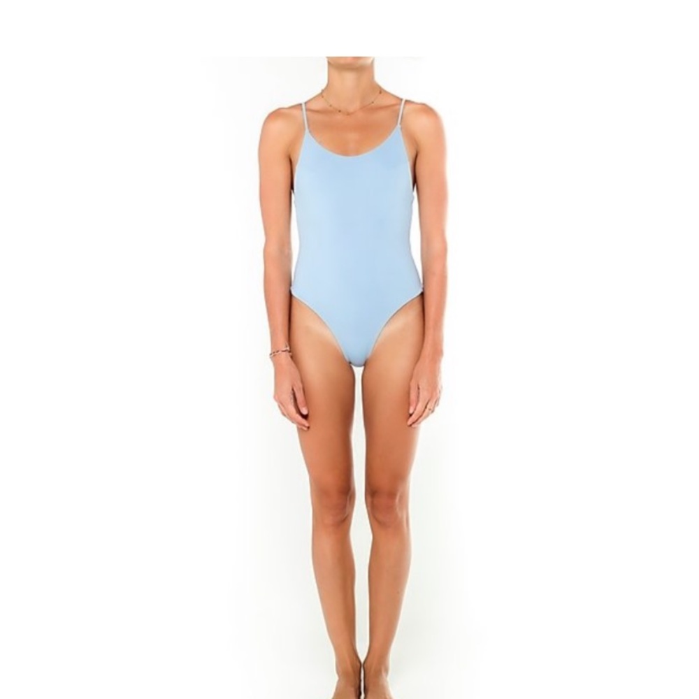 La Luna one piece blue swimsuit size S